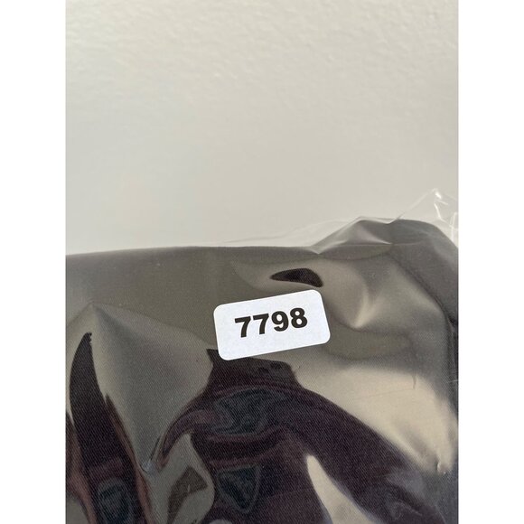 Frame Womens Trapunto Mid Rise Black Jogger Ankle Zip denim Pants Size 25 - Picture 11 of 12